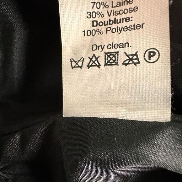 J Crew Wool Pencil Skirt Black size 4 - Picture 6 of 6